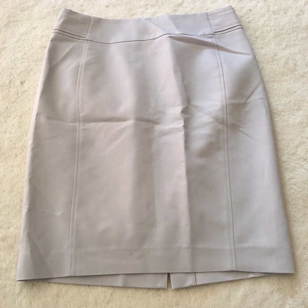 H&M stone/putty skirt.